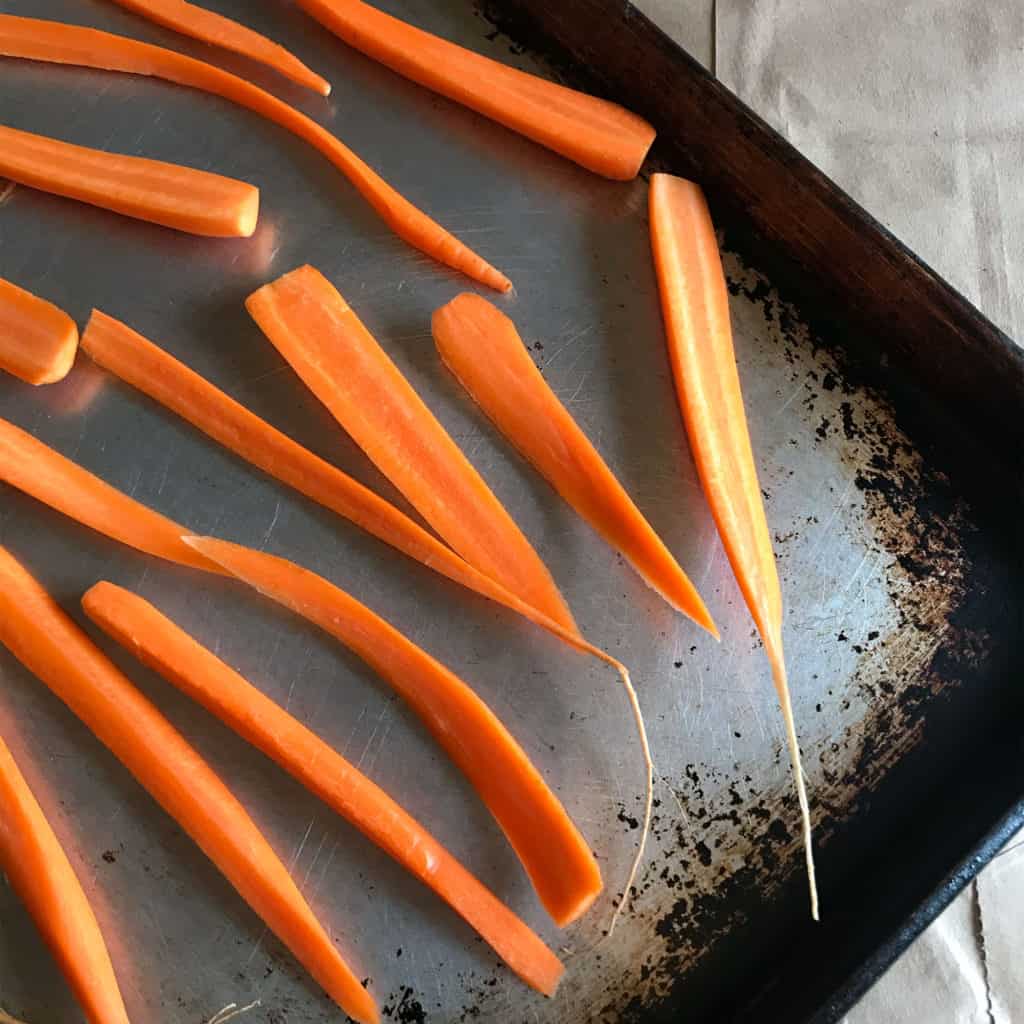 Maple Roasted Carrots