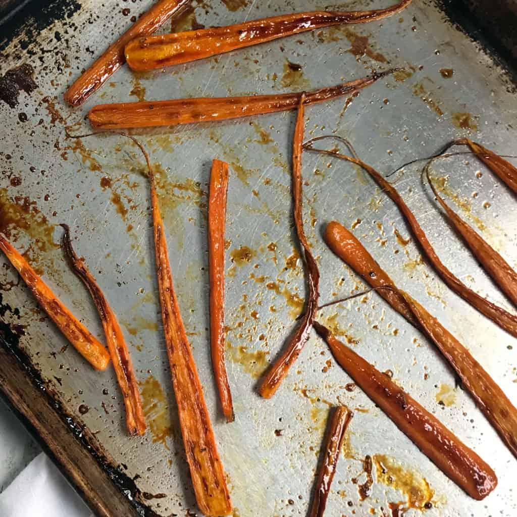 Maple Roasted Carrots