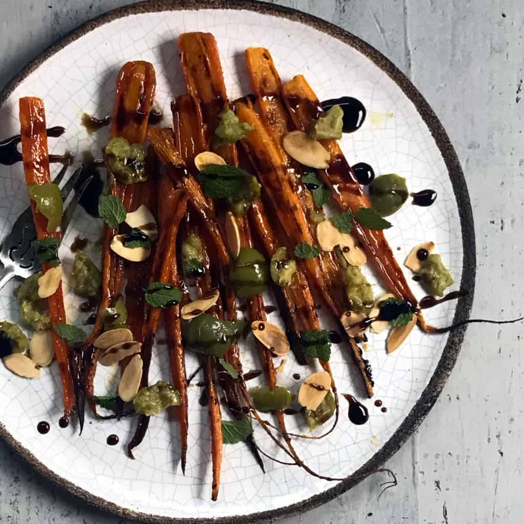 Maple Roasted Carrots