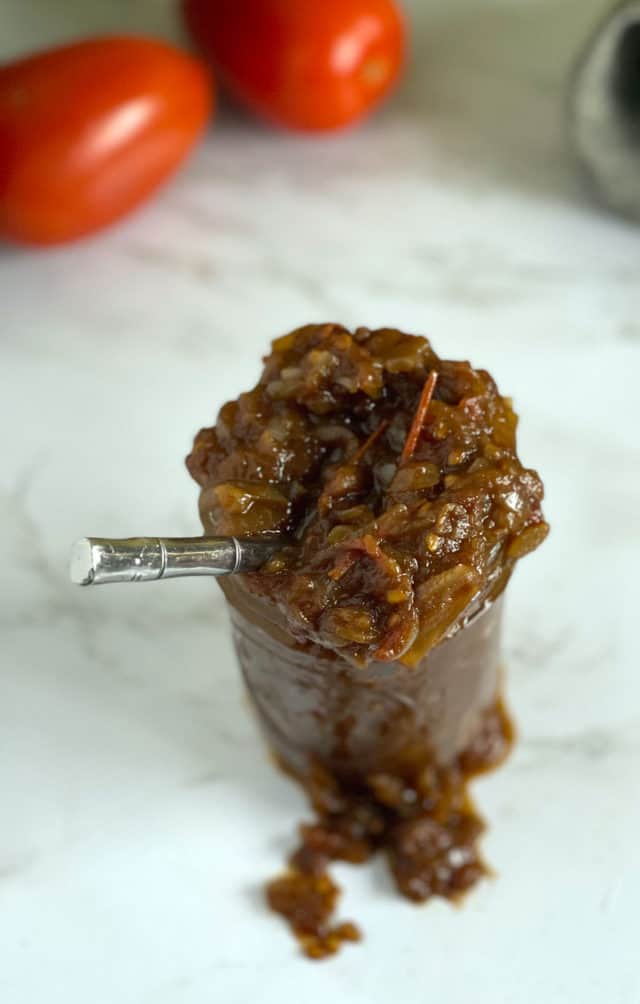 Homemade Tomato Onion Jam The Virtual Caterer