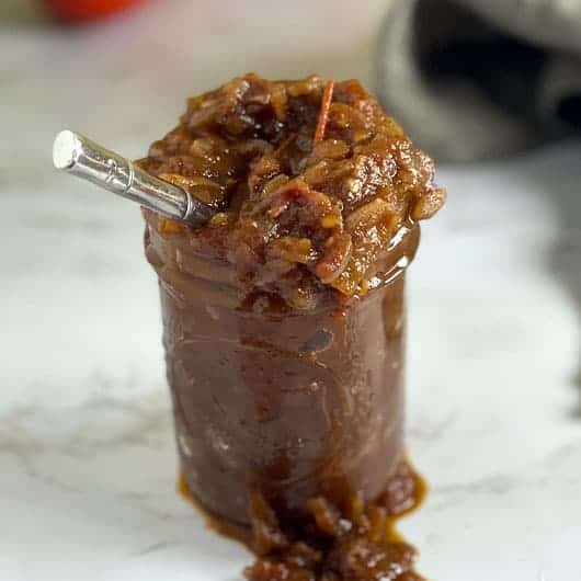 Homemade Tomato Onion Jam The Virtual Caterer