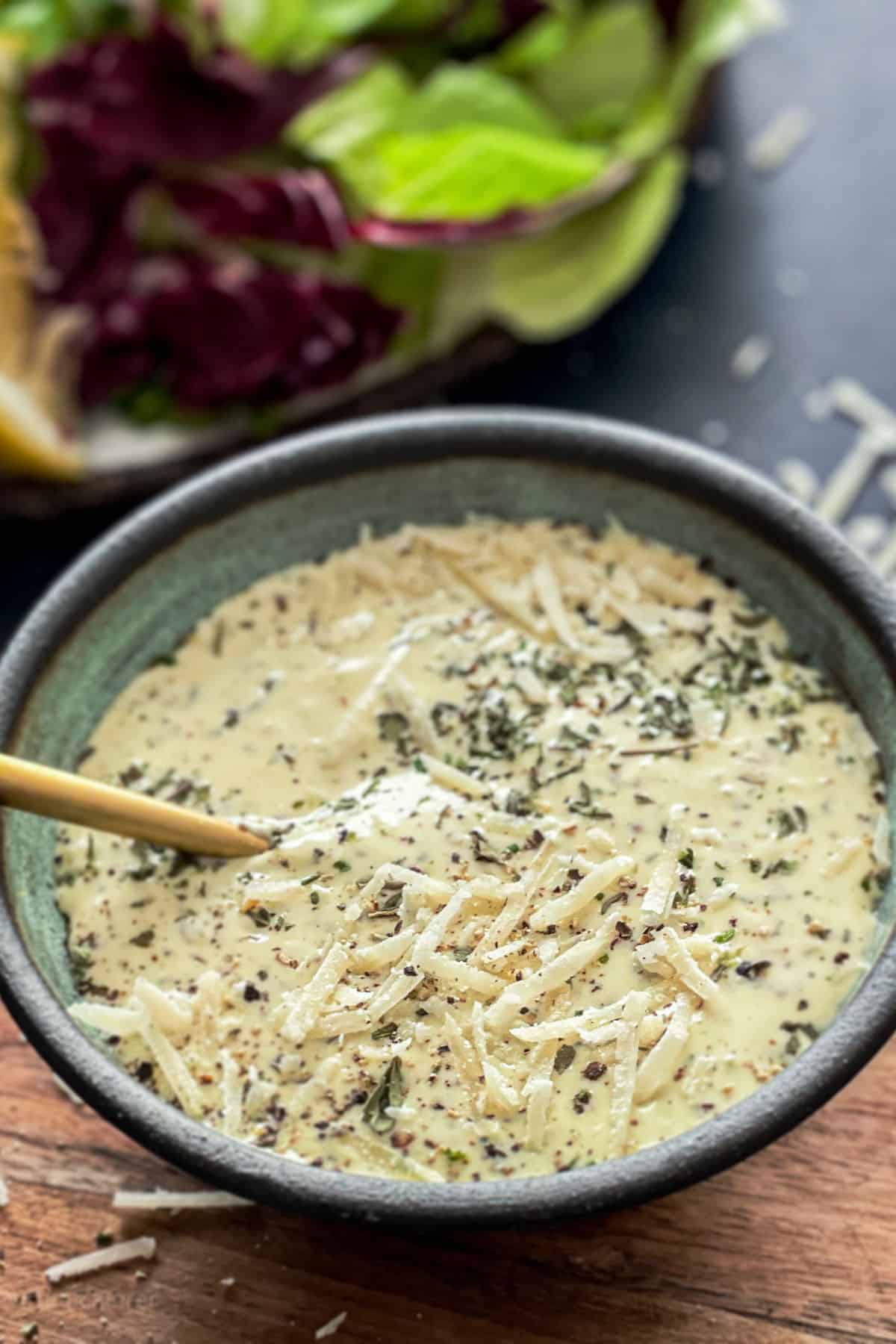 The Best, Homemade Caesar Dressing Recipe (without anchovies) The