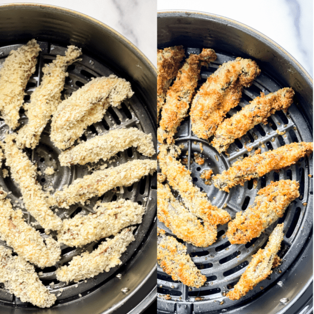 Easy Portobello Mushroom Fries Made in the Air Fryer The Virtual Caterer