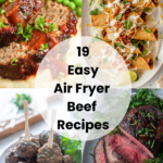 A collage of beef recipes