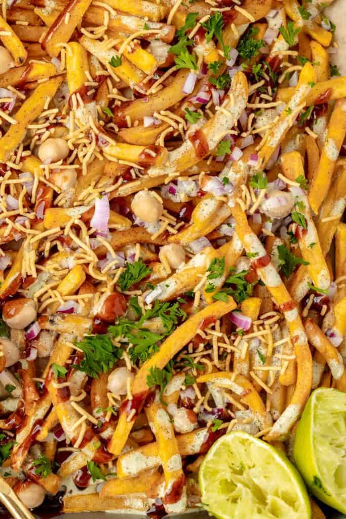 chaat-fries