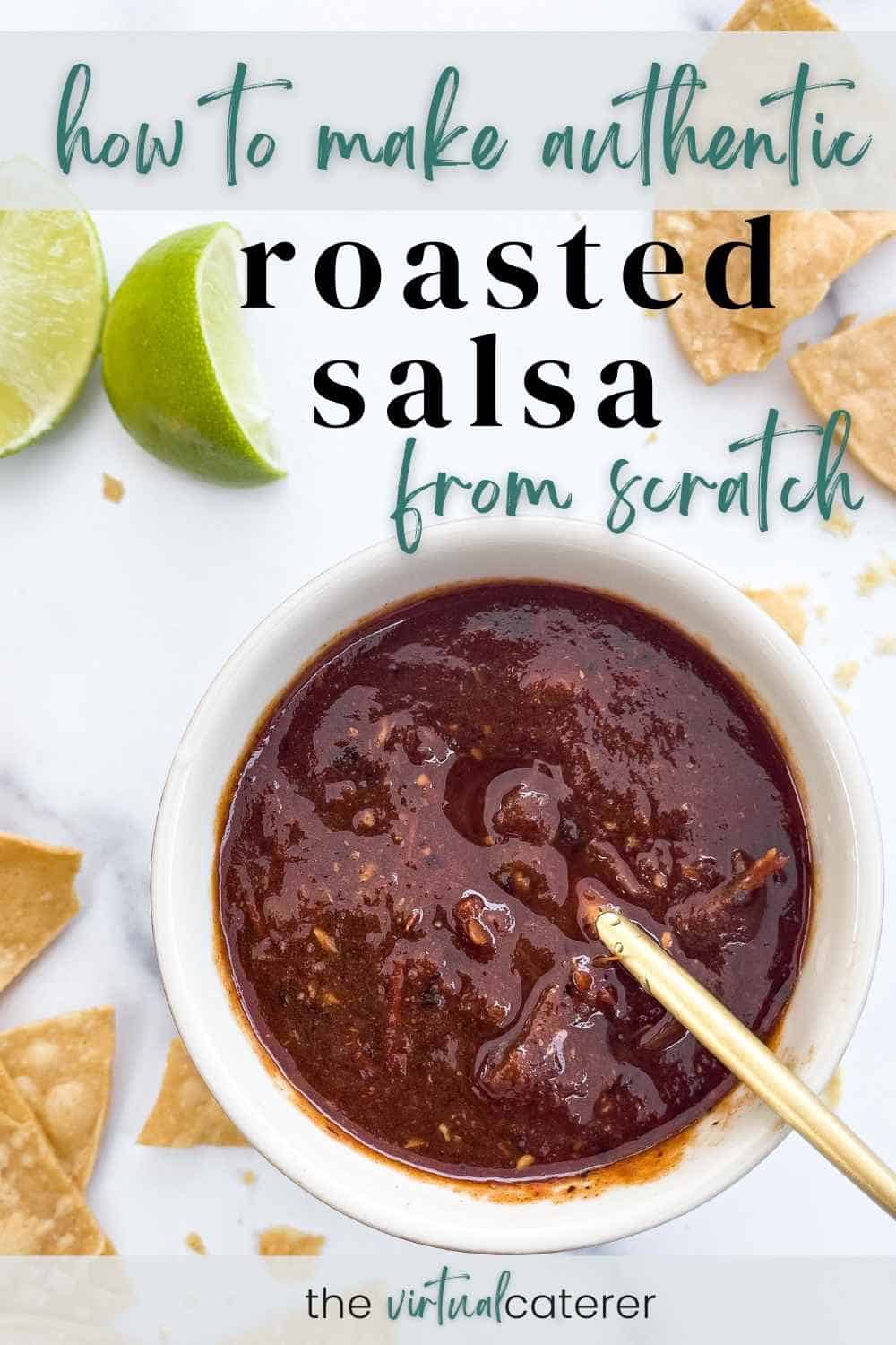 Authentic Restaurant Style Roasted Salsa Without Cilantro The Virtual