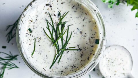 The BEST Easy Restaurant Style Ranch Dressing The BEST Easy Restaurant Style Ranch Dressing