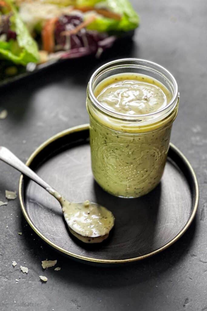 The Best, Homemade Caesar Dressing Recipe (without anchovies) The