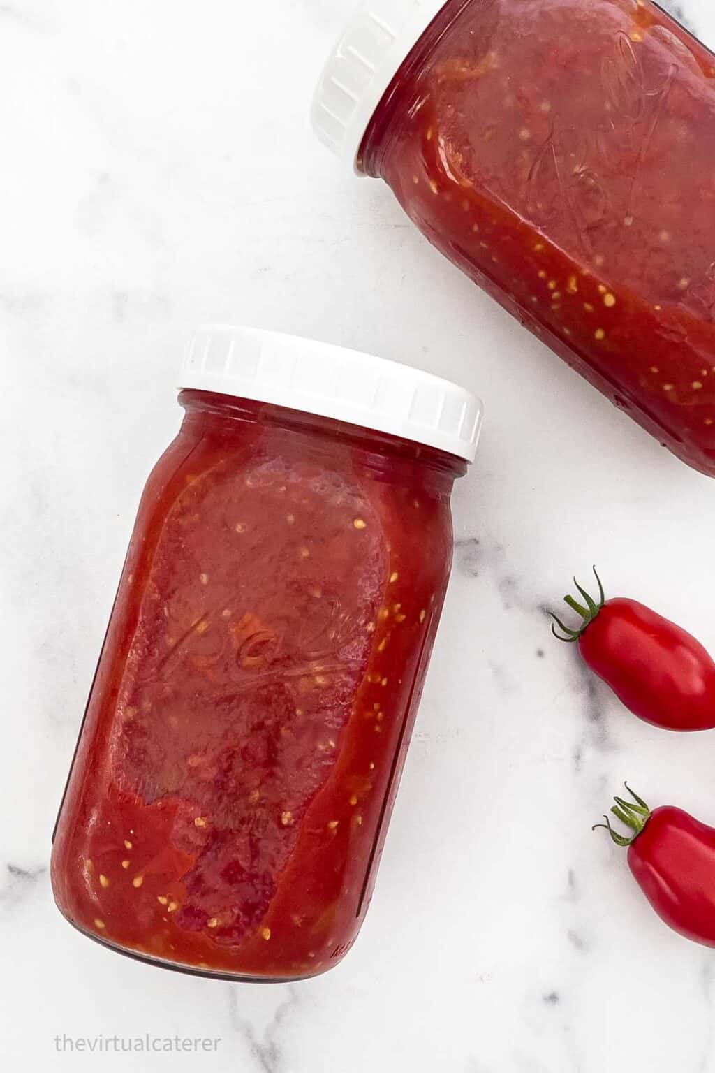 Easy Crushed Tomatoes at Home (No Peeling + Freezer Friendly) The